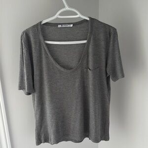 T by Alexander Wang grey tshirt